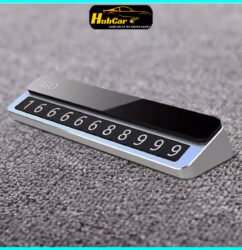 Bảng số điện thoại trên ô tô