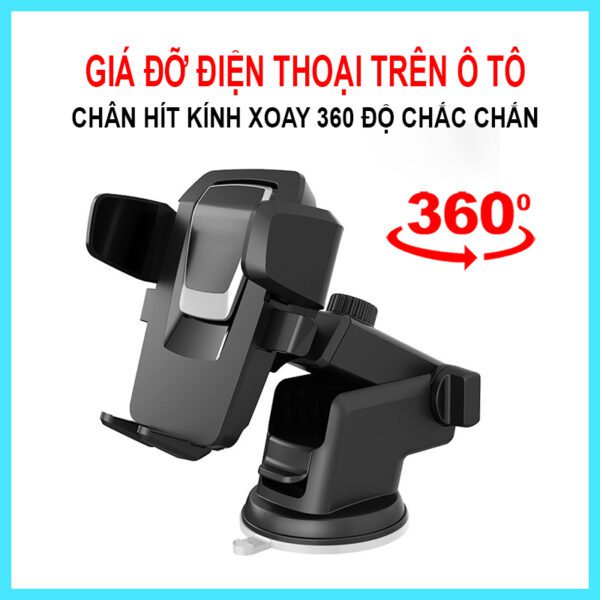 Giá đỡ điện thoại xoay 360 độ