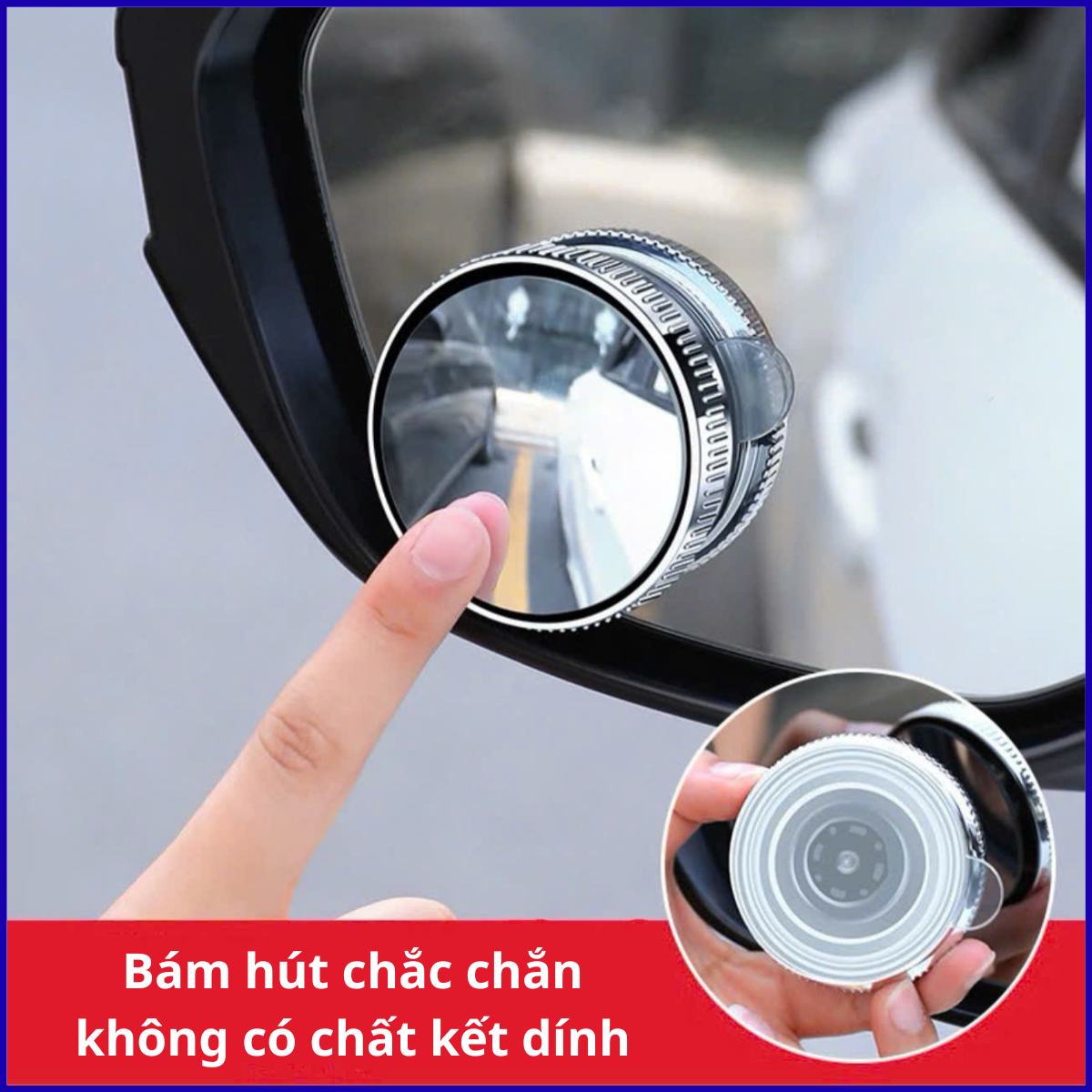Gương cầu lồi hút chân không