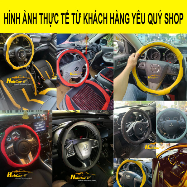 Bọc vô lăng tô tô_feedback khách hàng