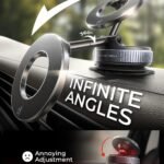 giá đỡ điện thoại nam châm hút chân không