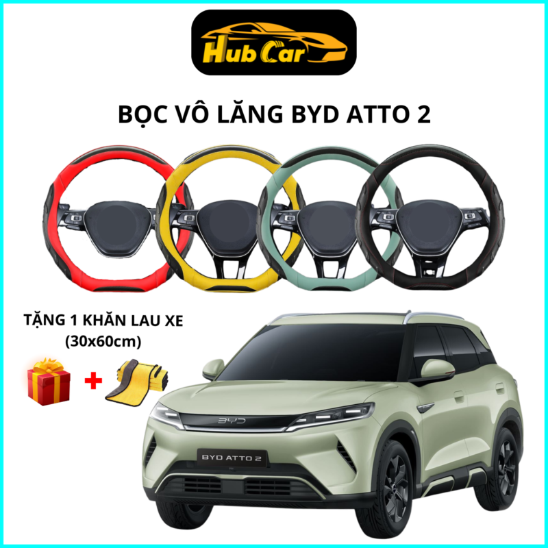 Bọc Vô Lăng BYD ATTO 2