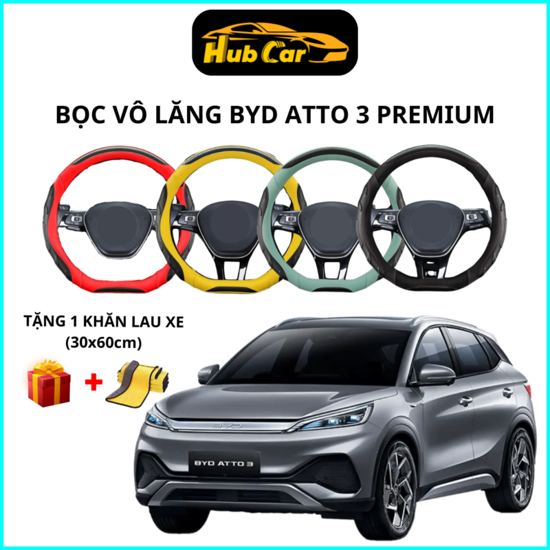 Bọc Vô Lăng BYD ATTO 3 PREMIUM