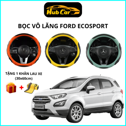 Bọc Vô Lăng Ford ECOSPORT - Tròn Size 38