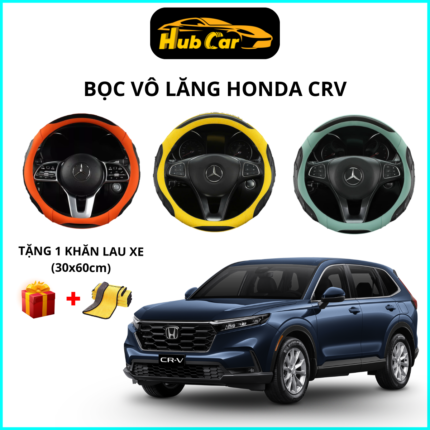 Bọc Vô Lăng HONDA CRV - Tròn Size 38