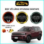 Bọc Vô Lăng HYUNDAI SANTAFE- Tròn Size 38