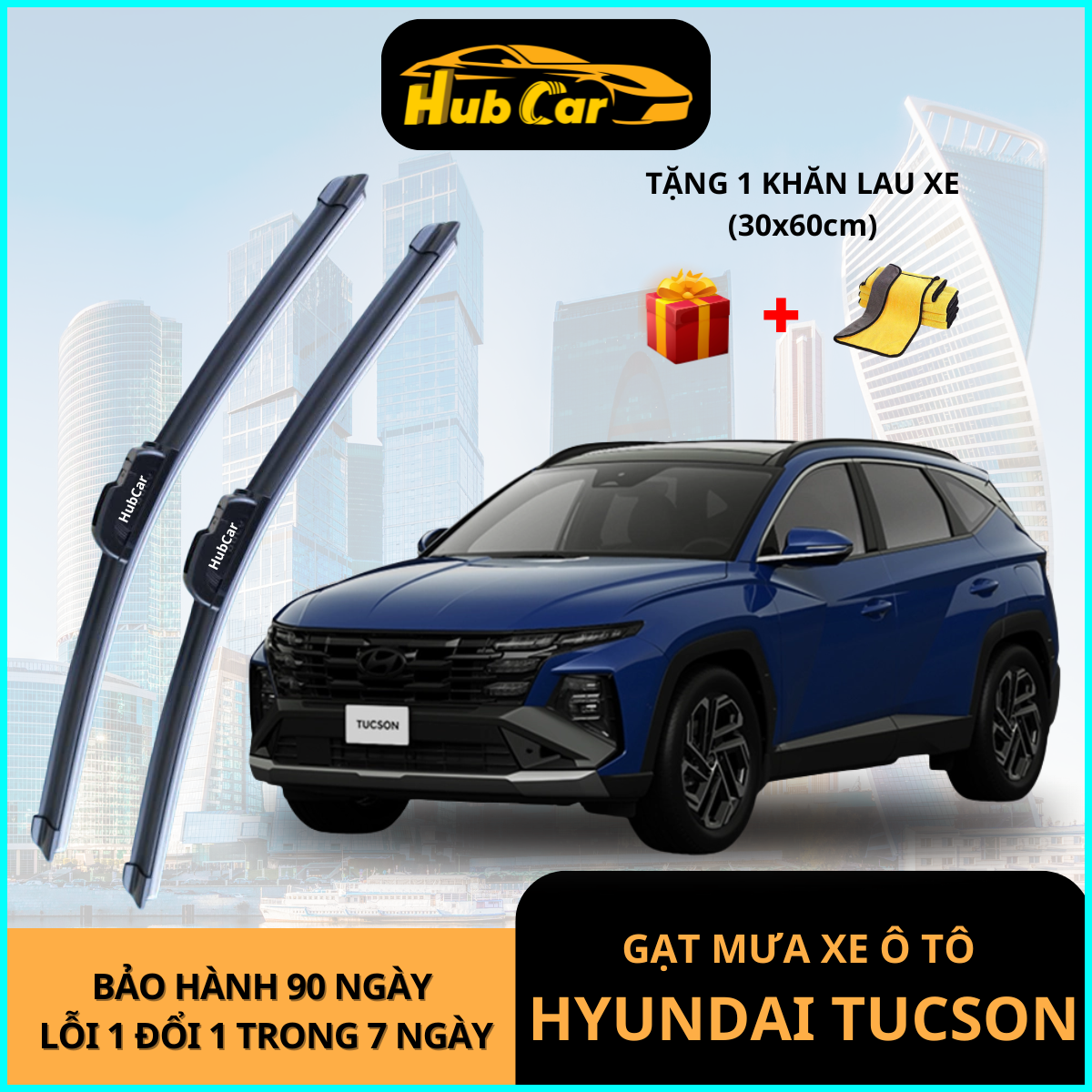 Gạt Mưa Ô Tô Hyundai Tucson Cao Cấp Gạt Sạch Êm Ái 1 Gat Mua Tucson Gạt Mưa Ô Tô Hyundai Tucson