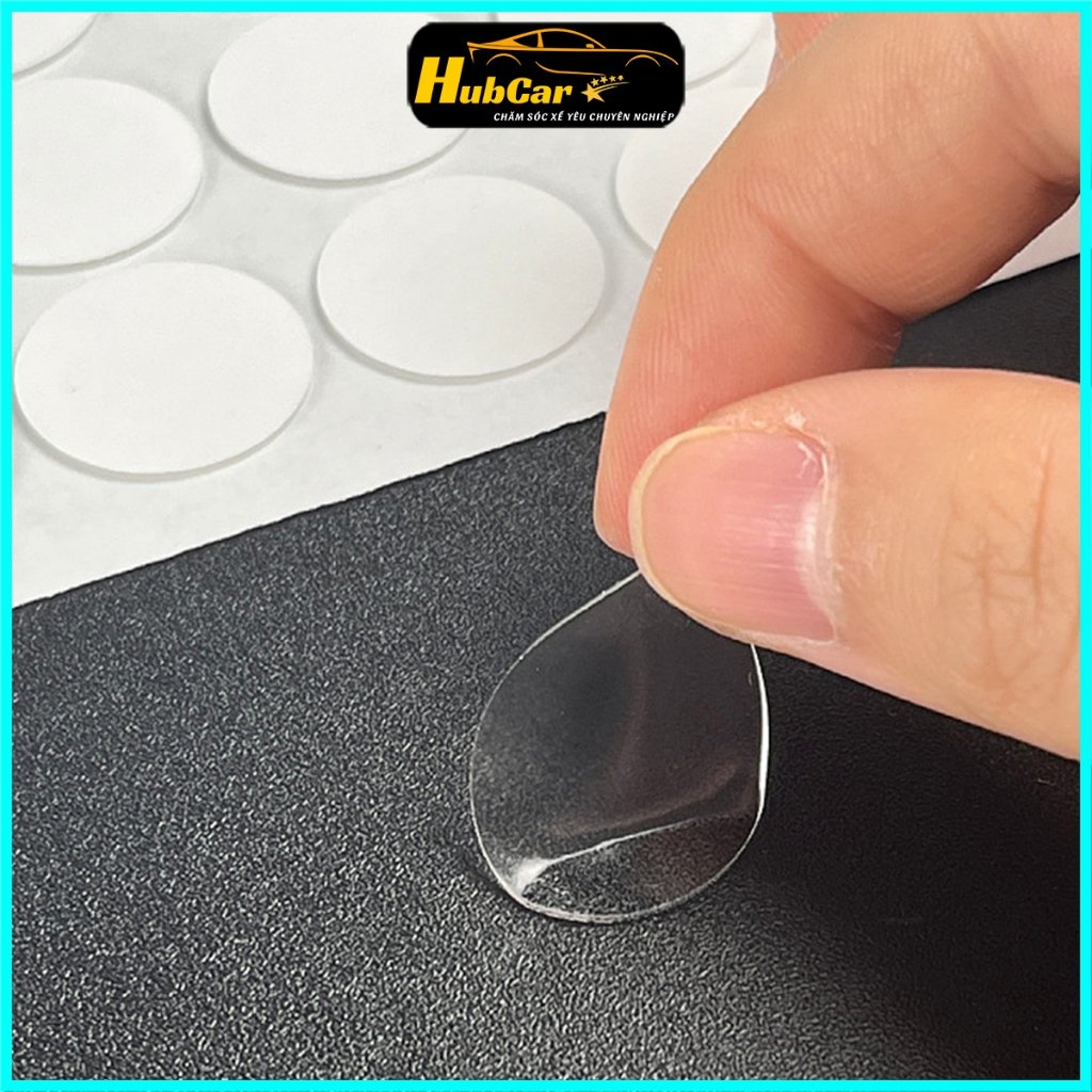 Vỉ 35 Miếng Băng Keo 2 Mặt Trong Suốt Nano Siêu Dính Không Để Lại Vết Keo Khi Bóc 1 Vi 35 mieng bang keo 2 mat trong suot Vỉ 35 miếng băng keo 2 mặt trong suốt