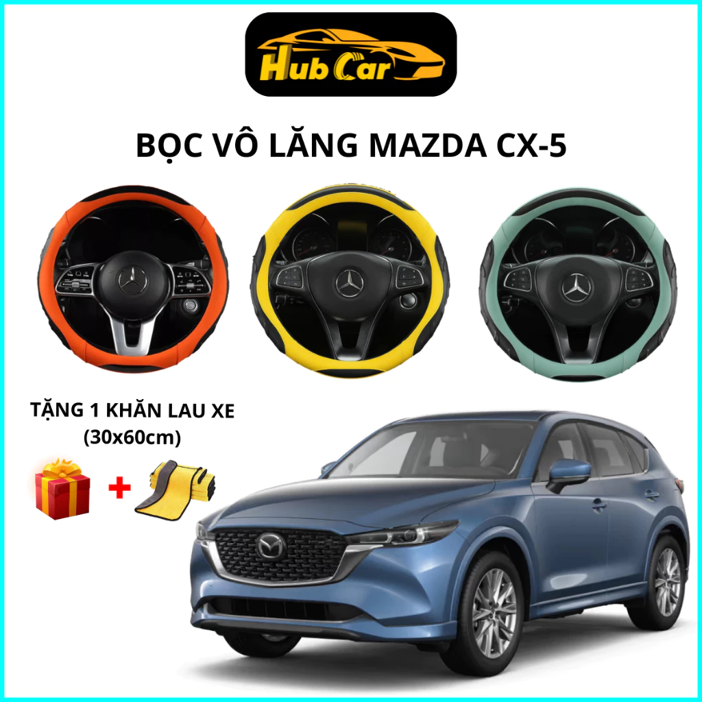 Bọc Vô Lăng Mazda CX5 Carbon Cao Cấp Ôm Khít, Chống Trượt, Cầm Chắc Tay 1 vn 11134207 81ztc mkdkydqvde6c5c Bọc Vô Lăng Mazda CX5