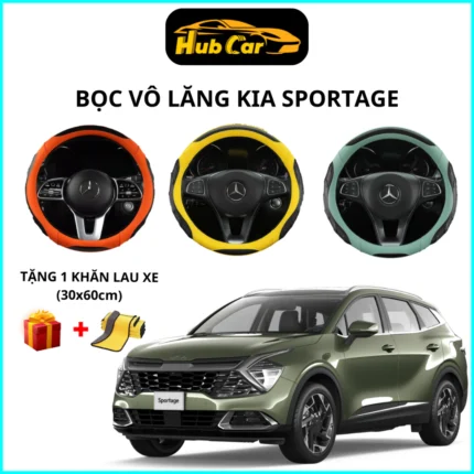 Bọc Vô Lăng Kia Sportage