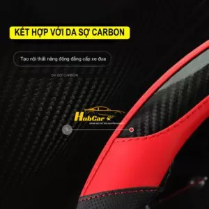 Bọc Vô Lăng Ô Tô Bọc Vô Lăng Cao Cấp Bọc Vô Lăng Carbon Mang Lại Cảm Giác Chắc Tay Khi Lái Xe Bền Đẹp Tạo Cá Tính Riêng 4 Boc vo lang carbon cao cap 5 Boc vo lang carbon cao cap 5
