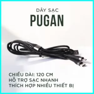 Tẩu Sạc Ô Tô Siêu Nhanh PUGAN Chính Hãng 100W Sạc Ô Tô, Tẩu Âm Ô Tô Nguồn 2 Cổng USB và TYPE C Đều Sạc Siêu Nhanh Hàng Cao Cấp 2 Tau sac o to chinh hang 3 Tau sac o to chinh hang 3