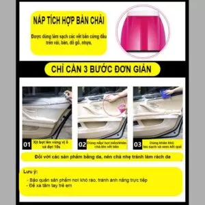 Chai Xịt Vệ Sinh Nội Thất Ô Tô Làm Sạch Ghế Da Nỉ Taplo trên Ô Tô Dung Tích 650ml 2 Xit ve sinh noi that o to 3 Xit ve sinh noi that o to 3