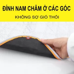 Tấm Che Nắng Kính Lái Ô Tô 4 Lớp Tráng Bạc Cao Cấp Tấm Che Nắng Ô Tô Loại Mới Có Tới 9 Nam Châm Hàng Loại 1 5 tam che nang kinh lai o to 5 tam che nang kinh lai o to 5