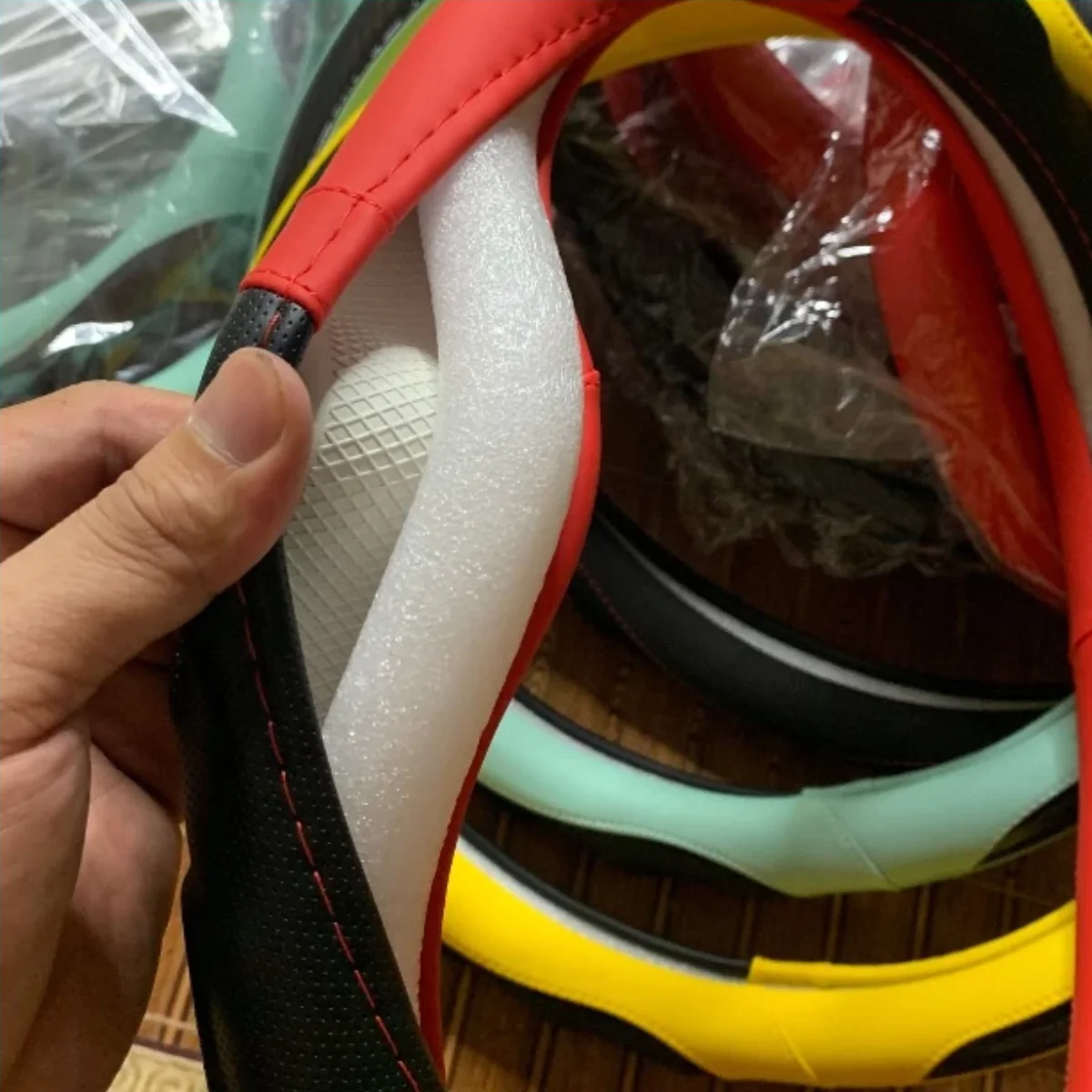 Bọc vô lăng D - Cut Size 38 (8) Boc vo lang D Cut Size 38 8